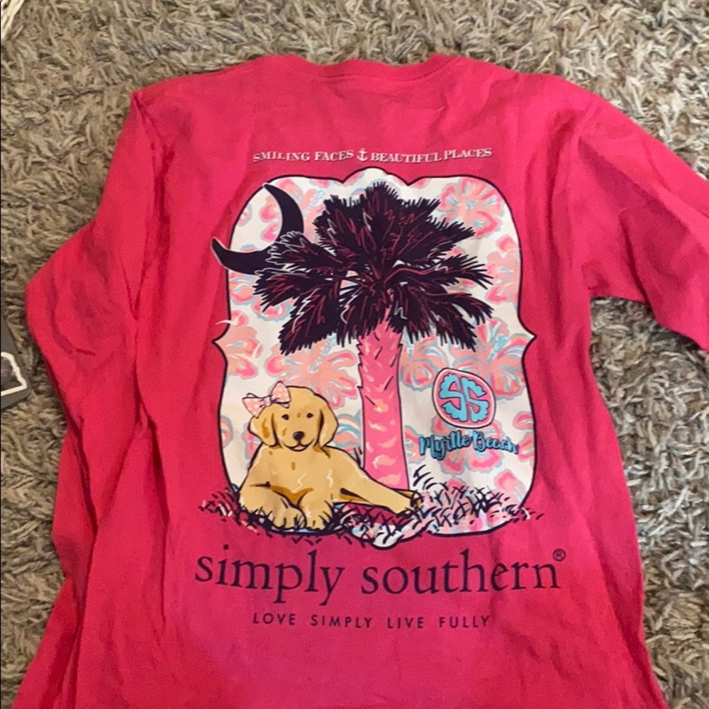 long sleeve simply southern tshirt